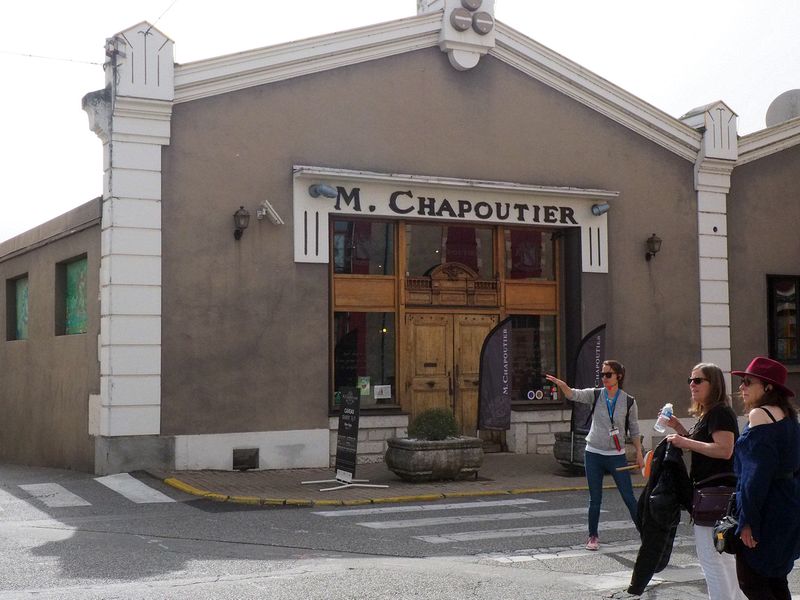 We visit the Chapoutier tasting room